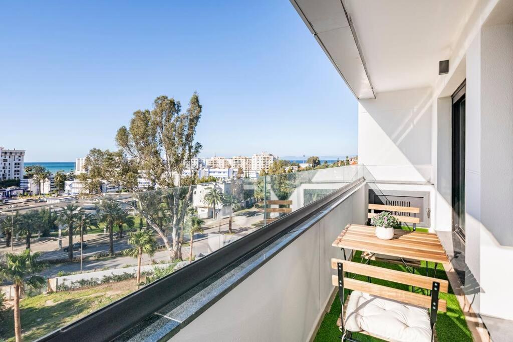 Superb & Sunny 2Br & 2Ba Apt. W/ Seaview, Malabata Tanger Exteriér fotografie